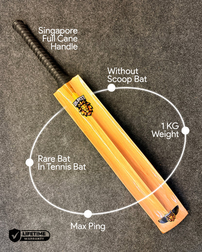 Wildest Edition | Without Scoop Hard Tennis Double Blade Bat
